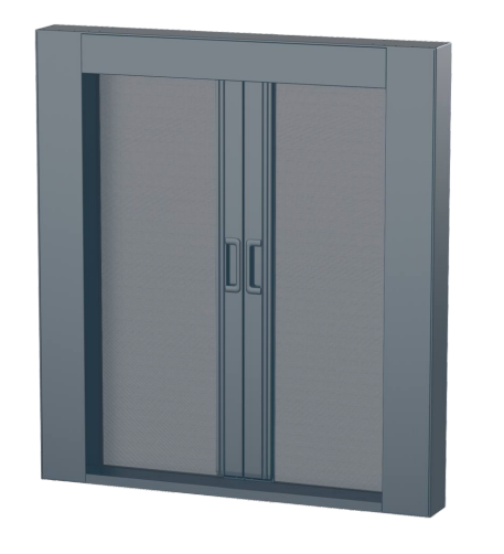 VR100 Flat sliding roller shutter door system