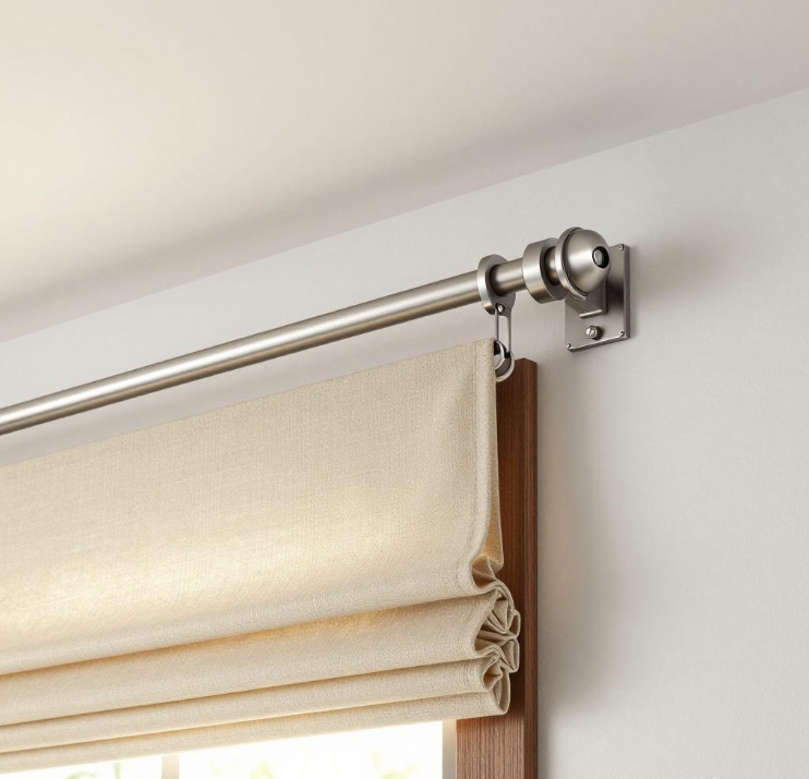 Roman curtain track