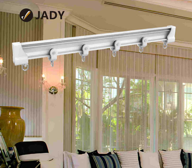 Ultra quiet large curved rail series